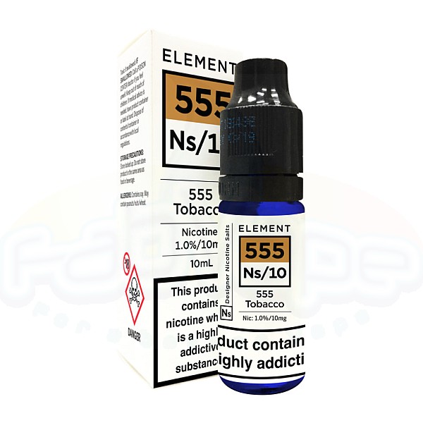 Element - 555 Tobacco Nic Salt 10ml 20mg