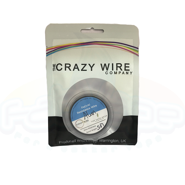 Crazy Wire - Σύρμα Alien Coil Wire Kanthal A1 (0.3mm x 0.8mm Flat Wrapped With 32 AWG) 5 μέτρα