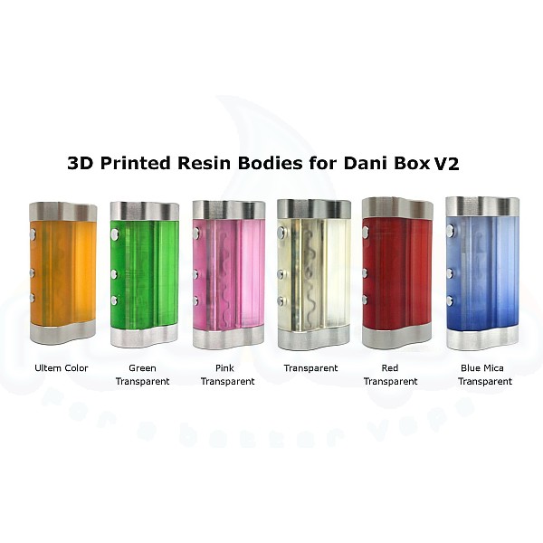 3D Printed Body from Resin for Dani Box V2