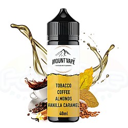Mount Vape - Flavor Shot Tobacco Coffee Almonds Vanilla Caramel 40/120ml