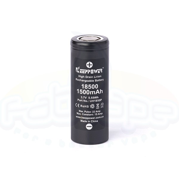 Battery Keeppower IMR18500 1500mAh 22A
