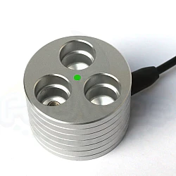 Βάση αλουμινίου για μπαταρίες eGo με USB