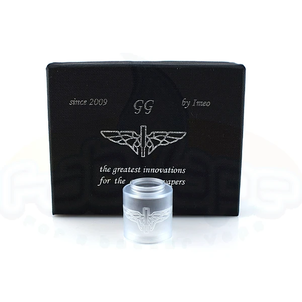 Tilemahos V2/X1 - Clear Tank 23mm Engraved Blue Tilemahos V2/X1 - Clear Tank 23mm Engraved Blue
