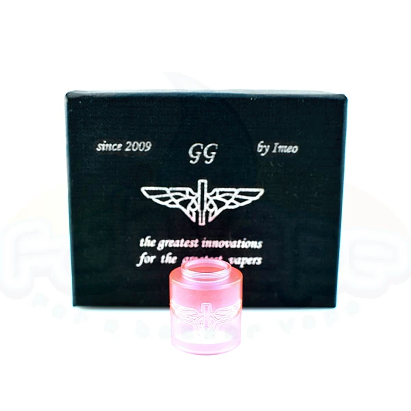 Tilemahos V2/X1 - Clear Tank 23mm Engraved Red