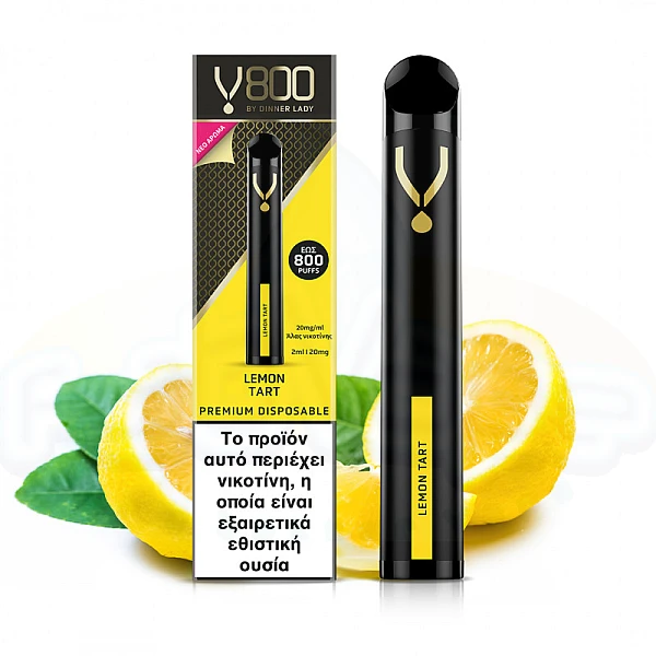 Dinner Lady V800 Disposable Lemon Tart 20mg