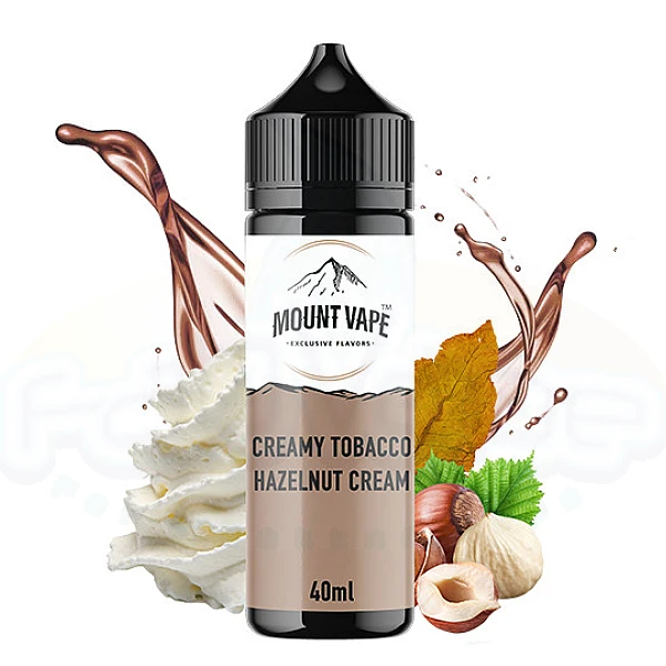 Mount Vape - Flavor Shot Creamy Tobacco Hazelnut Cream 40/120ml