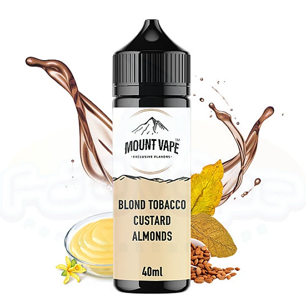 Mount Vape - Flavor Shot Blond Tobacco Custard Almonds 40/120ml