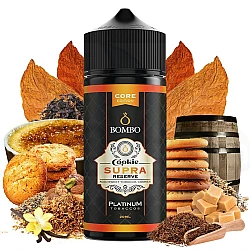                                                                                                                                                                                           Bombo - Flavor Shot Platinum Tobaccos Cookie Supra Reserve Core