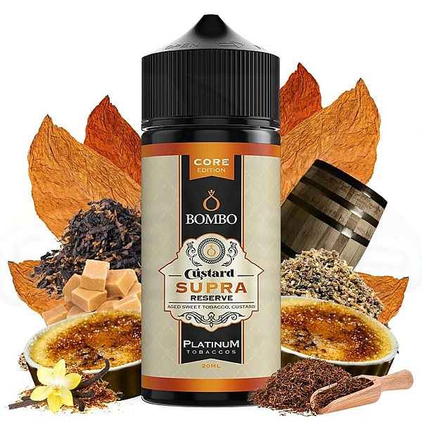 Bombo - Flavor Shot Platinum Custard Supra Reserve Core