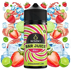 Bombo - Flavor Shot Strawberry Lime Ice