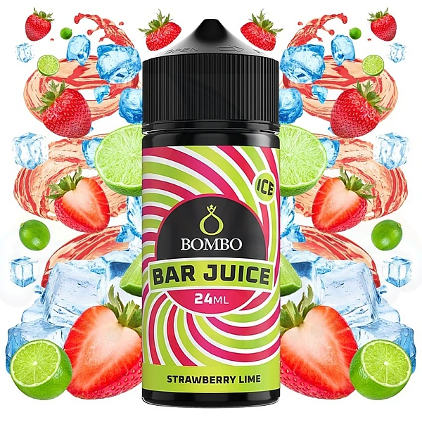 Bombo - Flavor Shot Strawberry Lime Ice