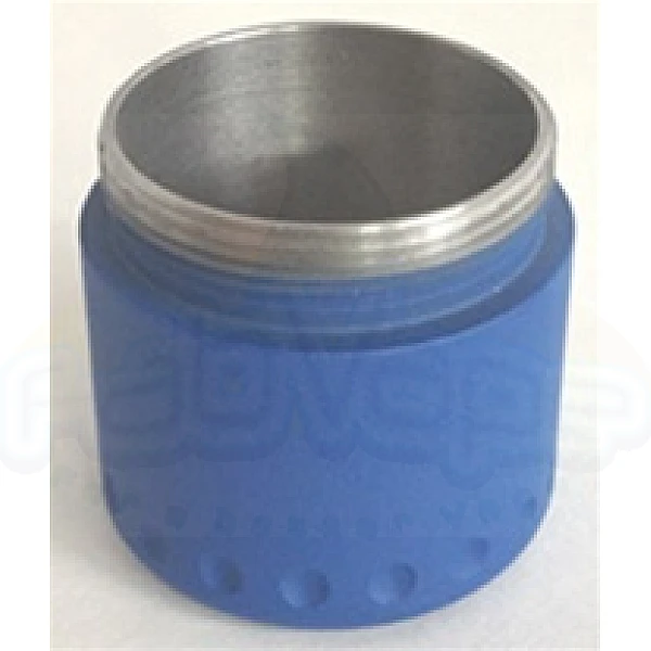 ProVari Mini Extended End Cap for 18490 Battery - Satin Blue