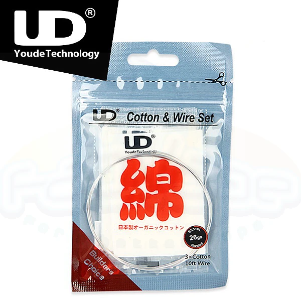 Muji Cotton Pads + SS316L 0.40mm