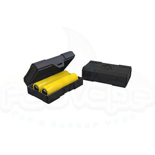 Κουτάκι πλαστικό για 2 μπαταρίες 18650 Chubby Gorilla Black