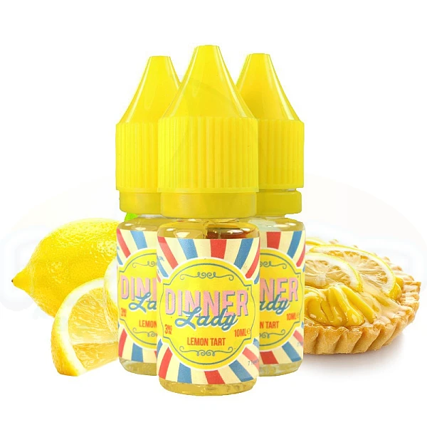 Dinner Lady - Ατμιστικό υγρό Lemon Tart 3 x 10ml