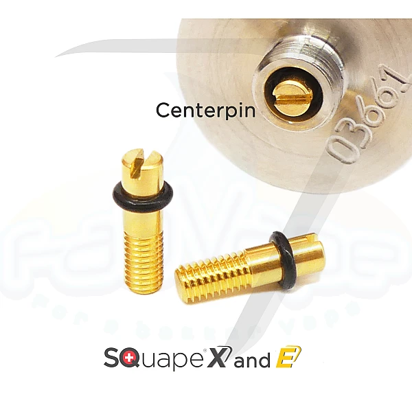SQuape E Centerpin Gold Plated