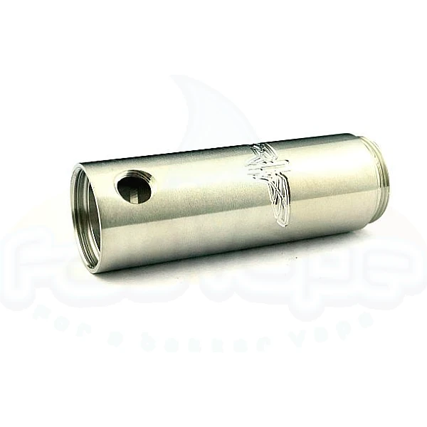 JUSTGG / STEALTH engraved tube solid 18500 inox mat JUSTGG / STEALTH engraved tube solid 18500 inox mat