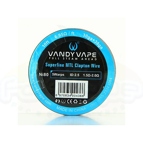 Σύρμα Superfine MTL Clapton Vandyvape Σύρμα Superfine MTL Clapton Vandyvape