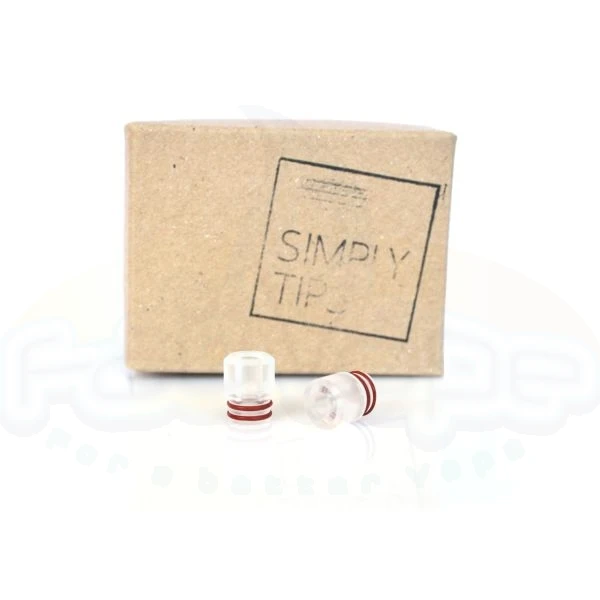 Drip Tip Simply Tips ST8 Clear Drip Tip Simply Tips ST8 Clear