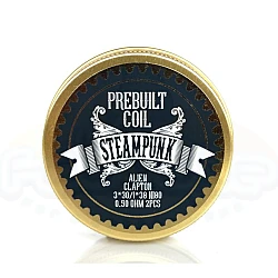 Steampunk - Ready Alien Clapton Coils 0.50 Ohm Ni80
