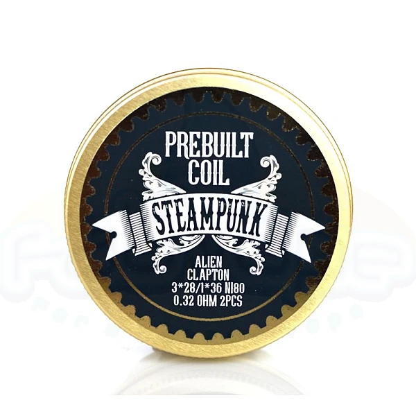 Steampunk -  Έτοιμες χειροποίητες αντιστάσεις Alien Clapton 0.32 Ohm