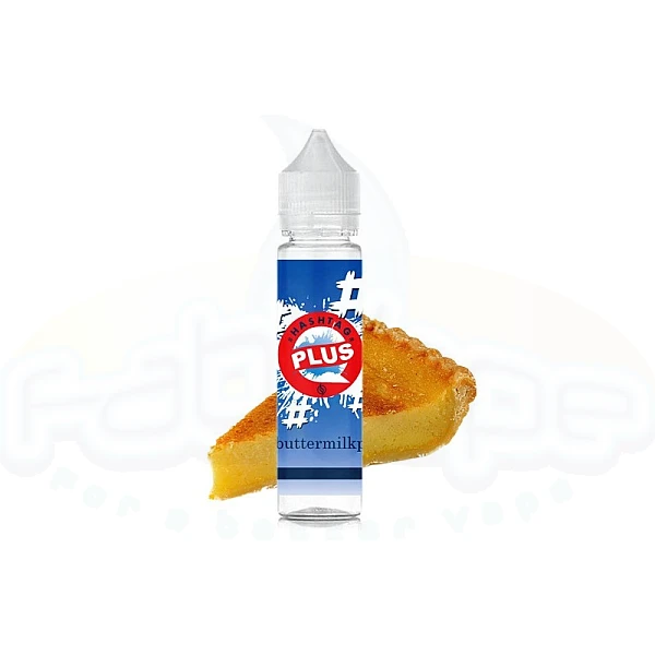 Hashtag Plus - Flavor Shot Butter Milk Pie 60ml