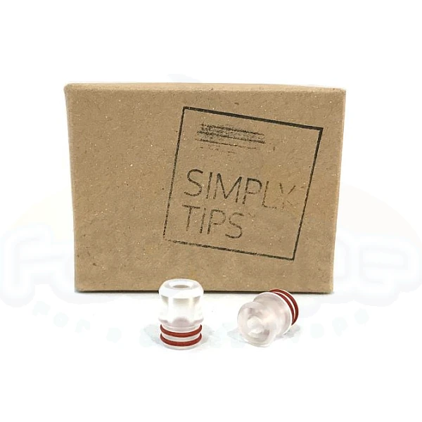 Drip Tip Simply Tips 1 Clear Drip Tip Simply Tips 1 Clear