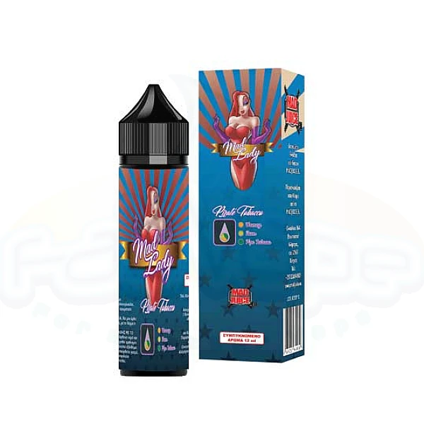 Mad Lady - Pirate Tobacco 12ml/60ml Mad Lady - Pirate Tobacco 12ml/60ml