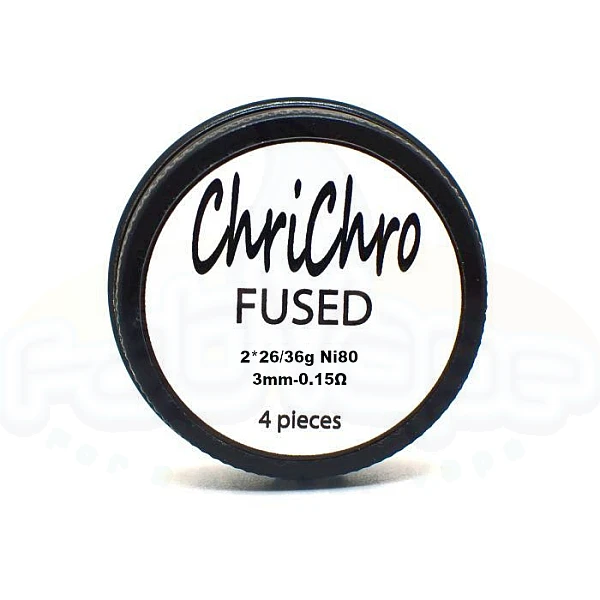 ChriChro - Ready handmade coils Fused Ni80 0.15ohm