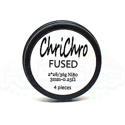 ChriChro - Ready handmade coils Fused Ni80 0.25ohm