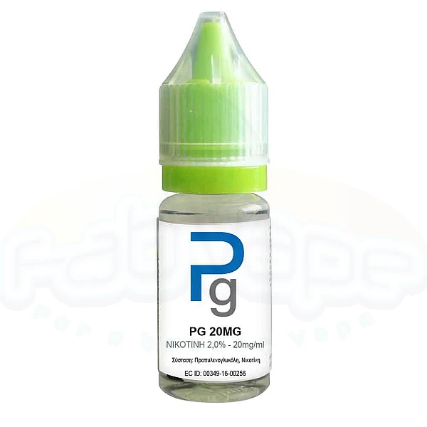 ATMOS LAB - Ατμιστική Βάση PG 10ml / 20mg