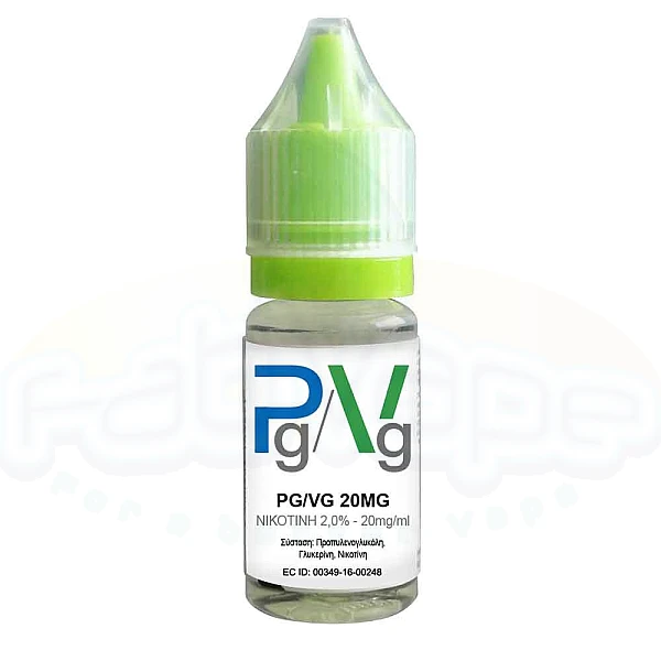 ATMOS LAB - Ατμιστική Βάση PG/VG 10ml / 20mg