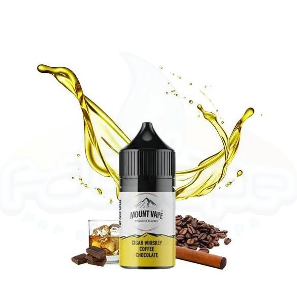 Mount Vape - Flavor Shot Cigar Whiskey Coffee Chocolate 10/30ml