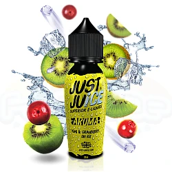 Just Juice - Flavor Shot Kiwi Cranberry On Ice