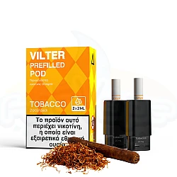 Aspire Vilter - Προγεμισμένα Pods Tobacco (2τμχ)