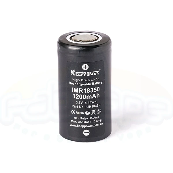 Μπαταρία Keeppower IMR18350 1200mAh 15A Μπαταρία Keeppower IMR18350 1200mAh 15A