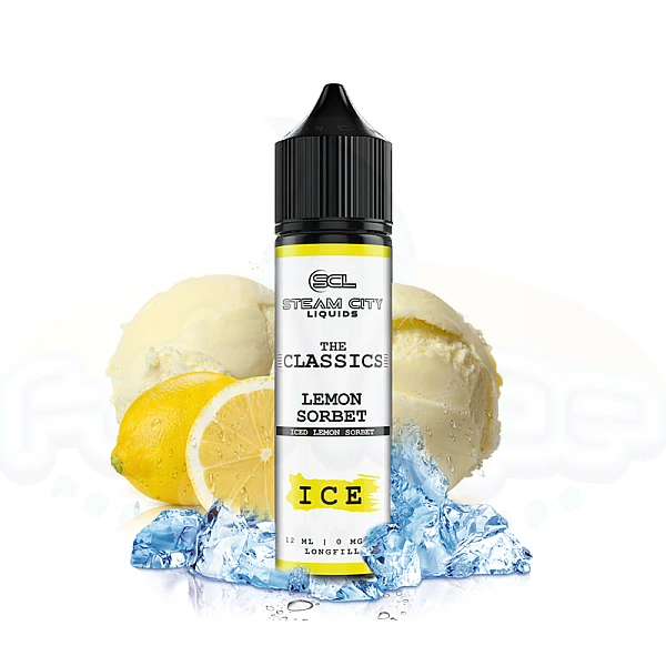 Steam City Liquids - Flavor Shot Lemon Sorbet Ice Steam City Liquids - Flavor Shot Lemon Sorbet Ice