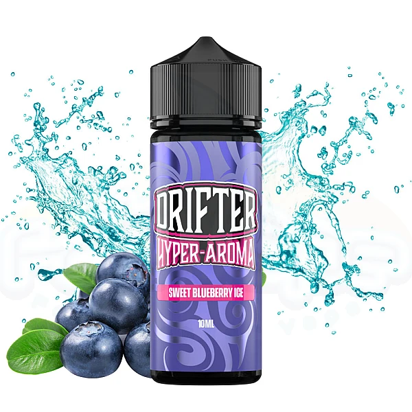 Drifter Bar Juice - Flavor Shot Sweet Blueberry Ice Drifter Bar Juice - Flavor Shot Sweet Blueberry Ice