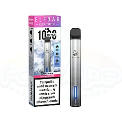 Elfbar Elfa Turbo Kit Aurora Black Strawberry Ice 2ml