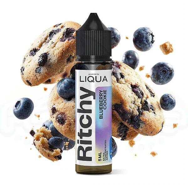 Ritchy by Liqua Blueberry Cookie 5ml/60ml Ritchy by Liqua Blueberry Cookie 5ml/60ml