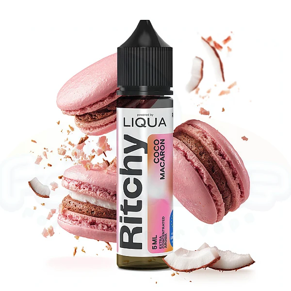 Ritchy by Liqua Coco Macaroon 5ml/60ml Ritchy by Liqua Coco Macaroon 5ml/60ml
