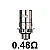 Z-Coil Plex3D 0.48ohm +0,40€